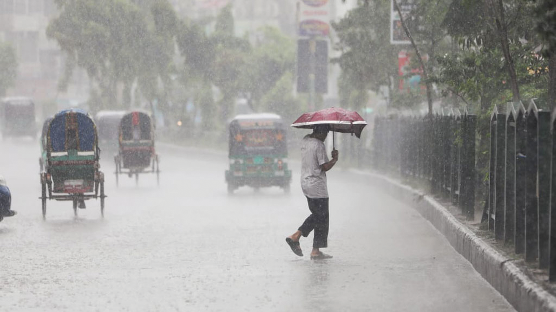 সারা দেশে বৃষ্টি ও তাপমাত্রা কমার আভাস